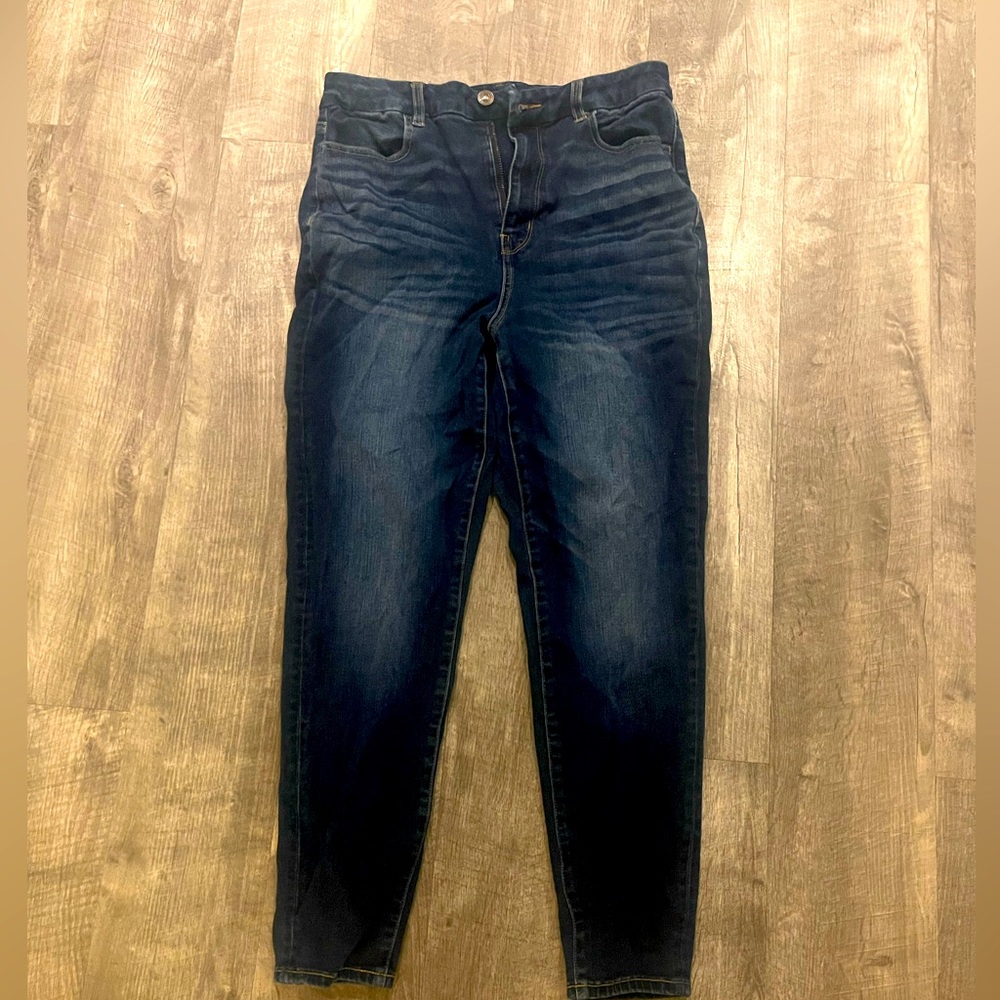 American Eagle curvy highest rise jeggings size 10 short
